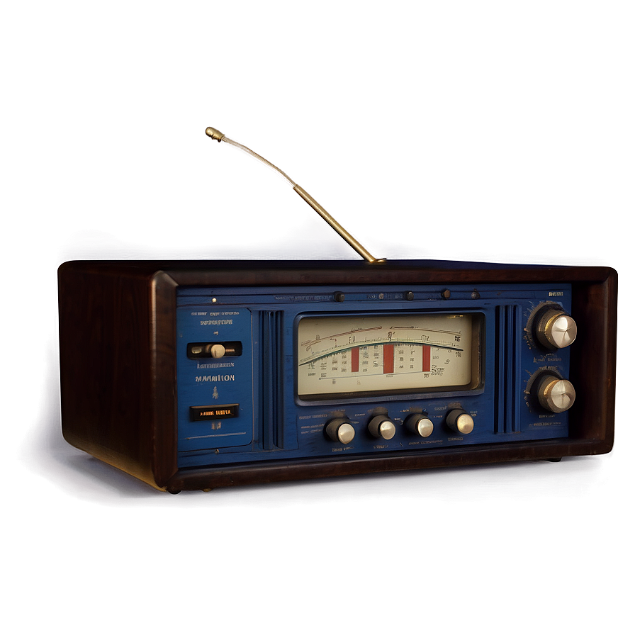 Vintage Radio Noise Filter Png 20