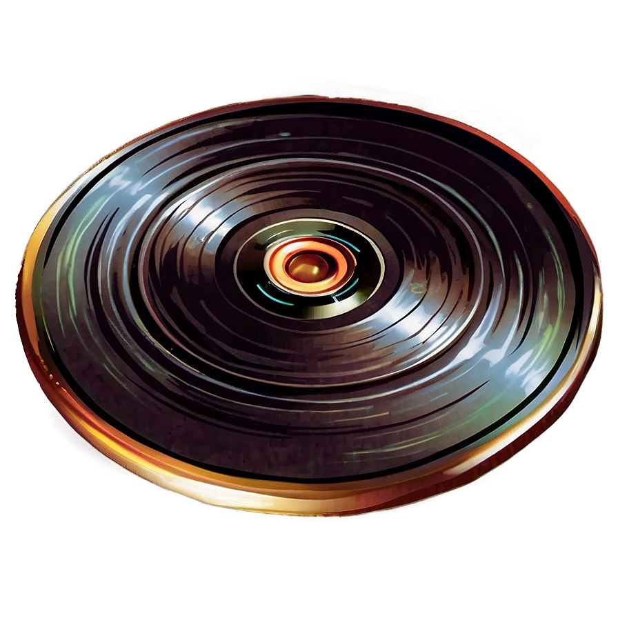 Vintage Record Button Png Uao