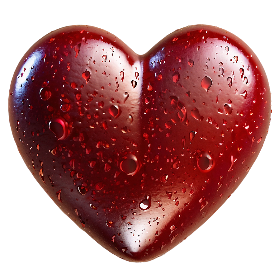 Vintage Red Heart Emoji Png Gvl57