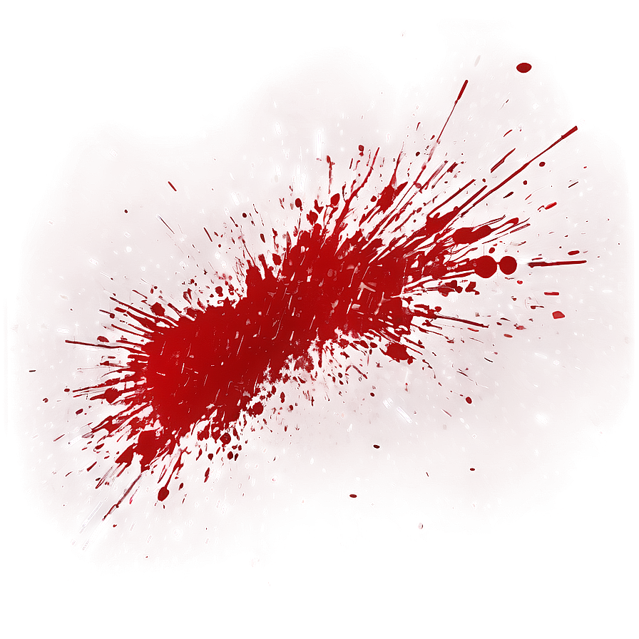 Vintage Red Splatter Png 61