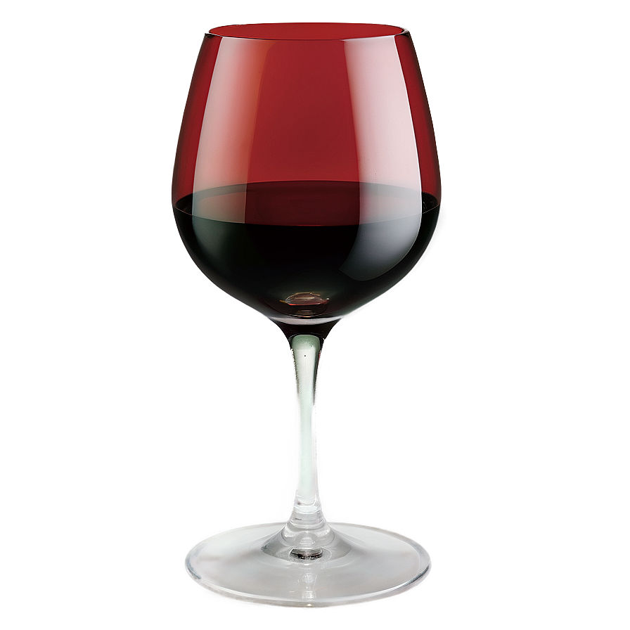 Vintage Red Wine Glass Png Qci