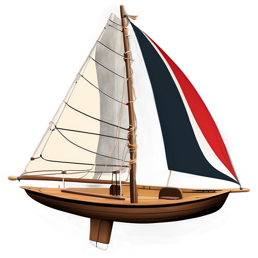 Vintage Sailboat Design Png 05242024