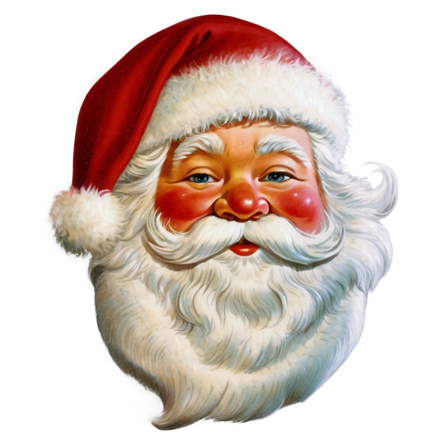 Vintage Santa Claus Png 06252024