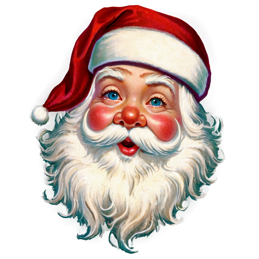 Vintage Santa Claus Png Qbe