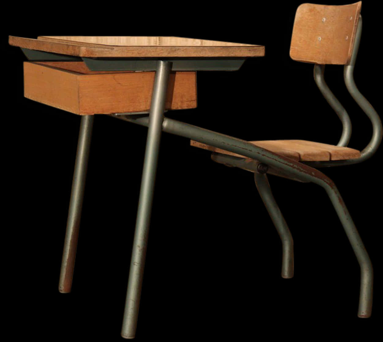 Vintage School Deskand Chair