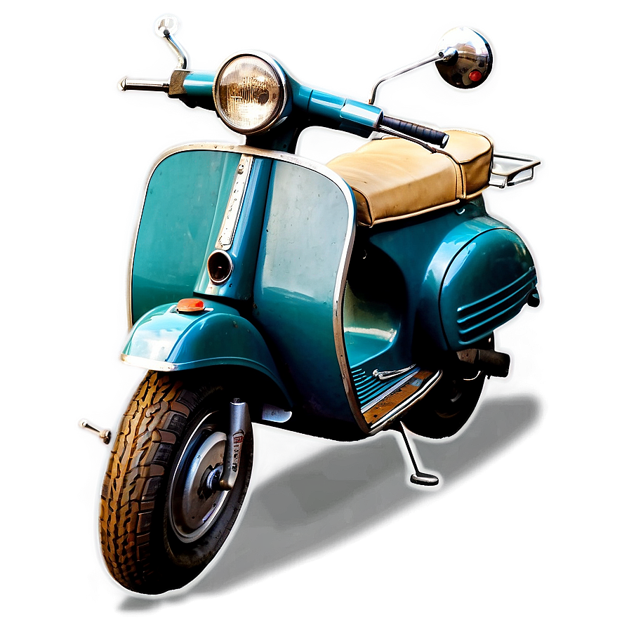 Vintage Scooter Png 05242024