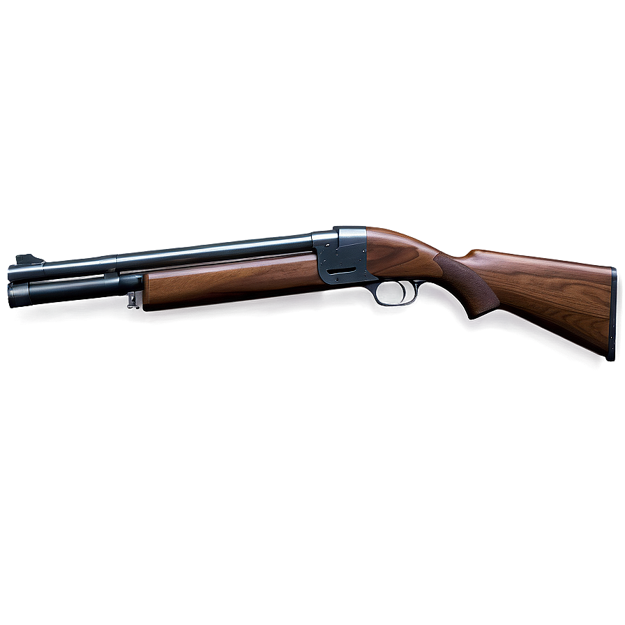 Vintage Shotgun Design Png 20