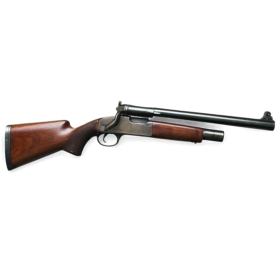 Vintage Shotgun Design Png 75