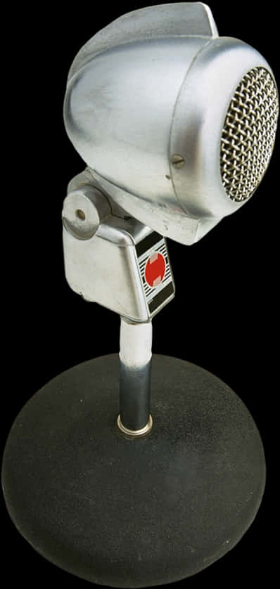 Vintage Silver Microphone