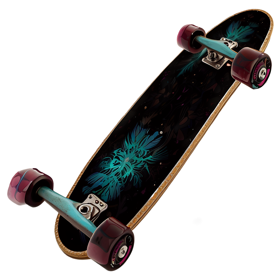 Vintage Skateboard Style Png Ofn46