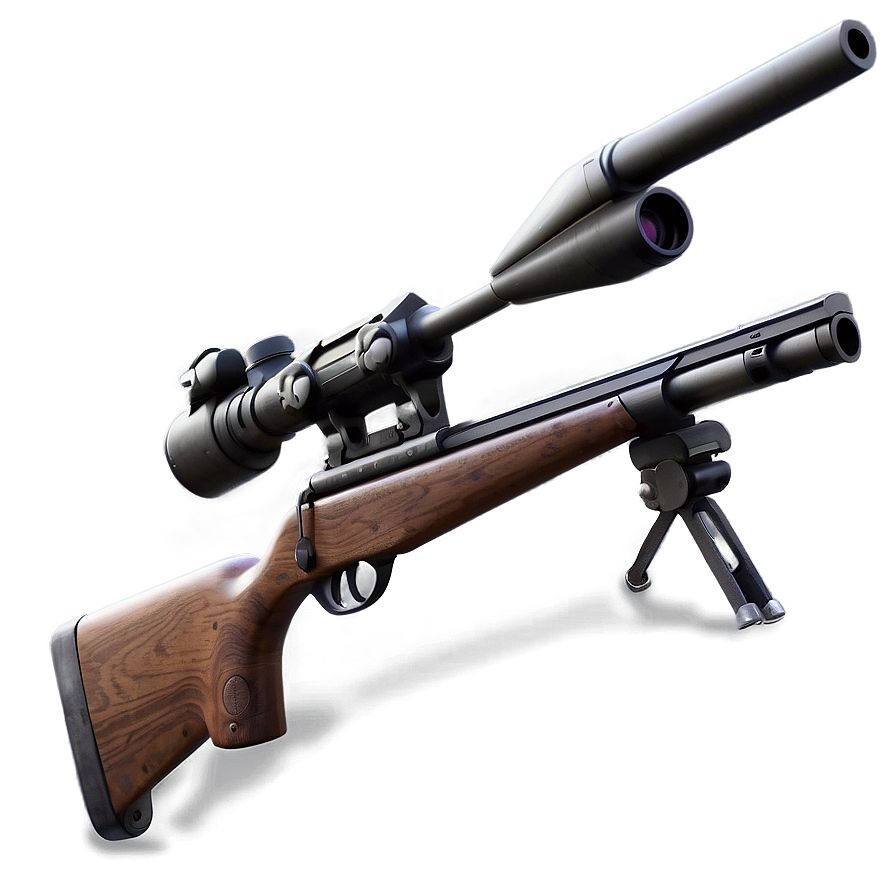 Vintage Sniper Rifle Png 06262024