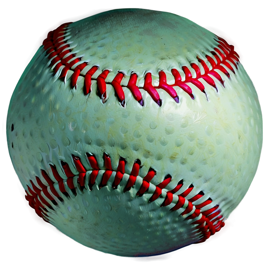 Vintage Softball Graphic Png Gwh10