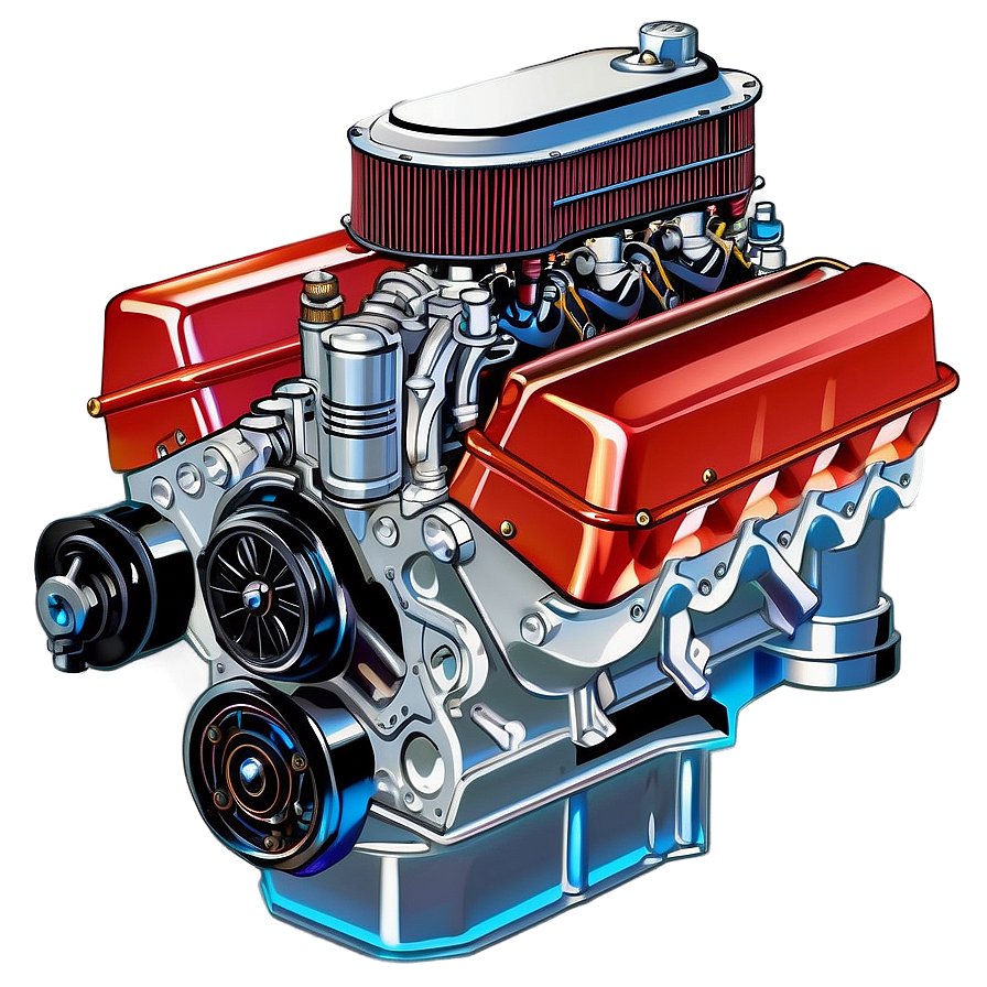 Vintage Sports Car Engine Operation Png Hpp92