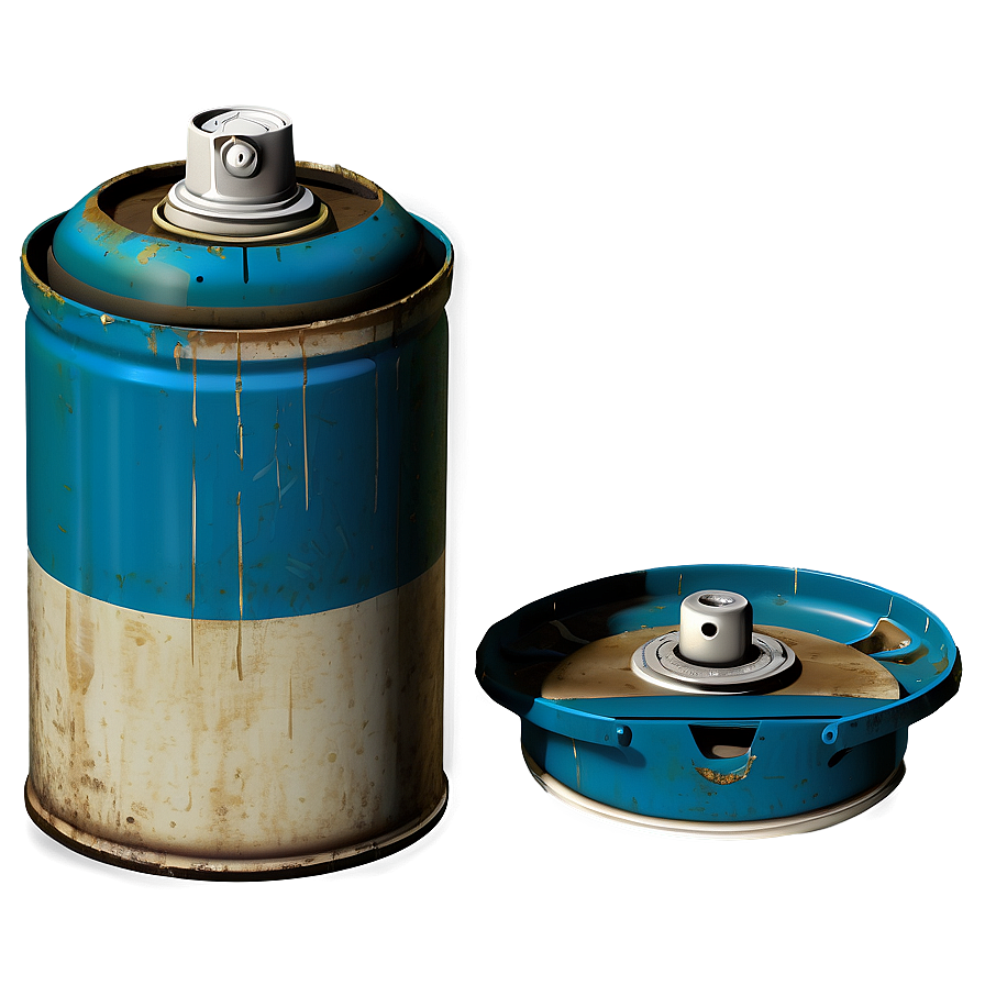 Vintage Spray Paint Can Png 05252024