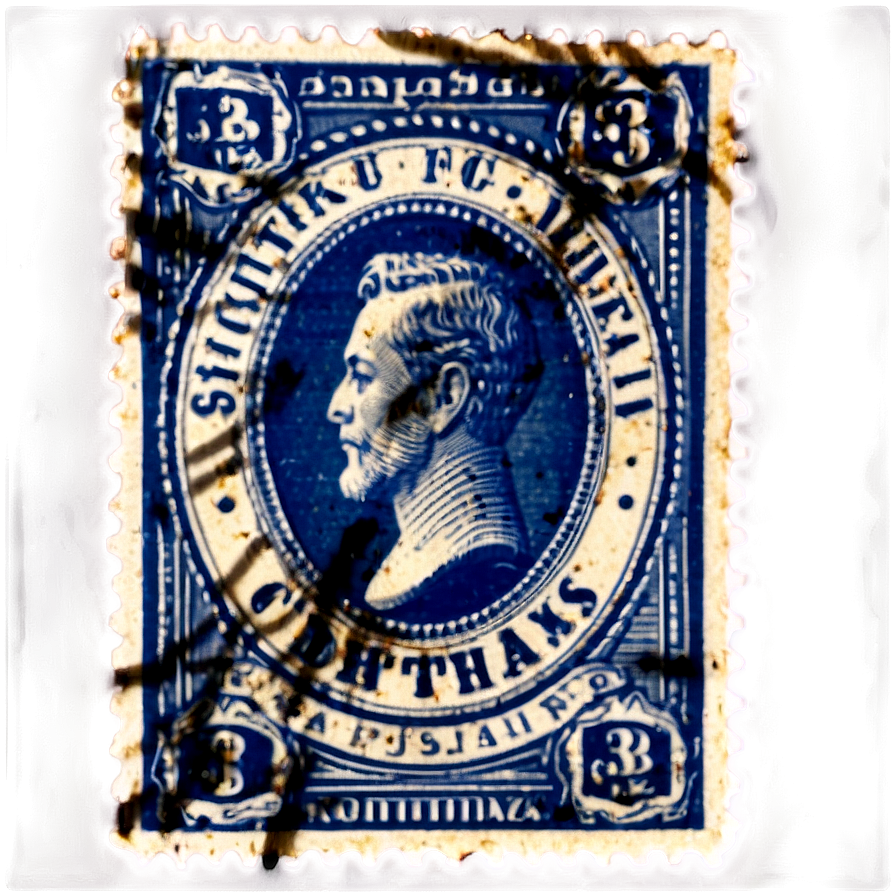 Vintage Stamp A