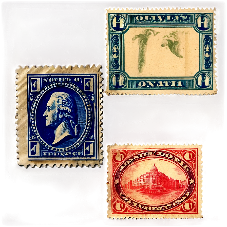 Vintage Stamp Background Png Fcu98