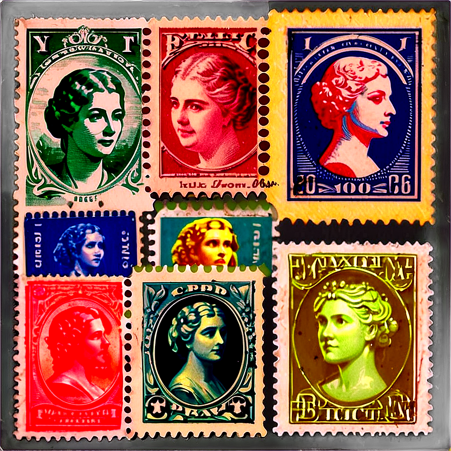 Vintage Stamp Craft Png 06282024