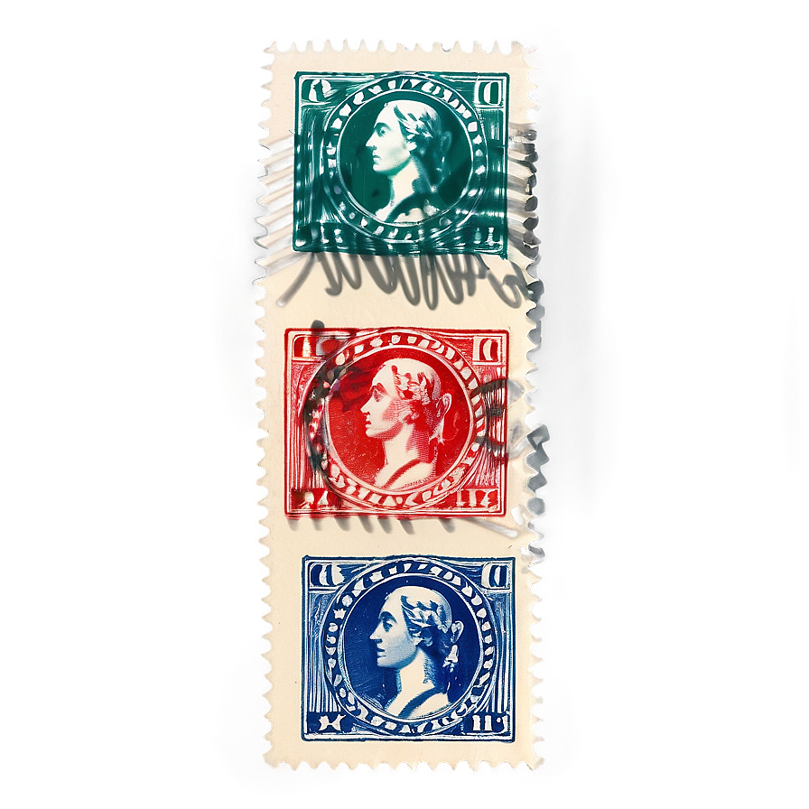 Vintage Stamp Digital Png 28