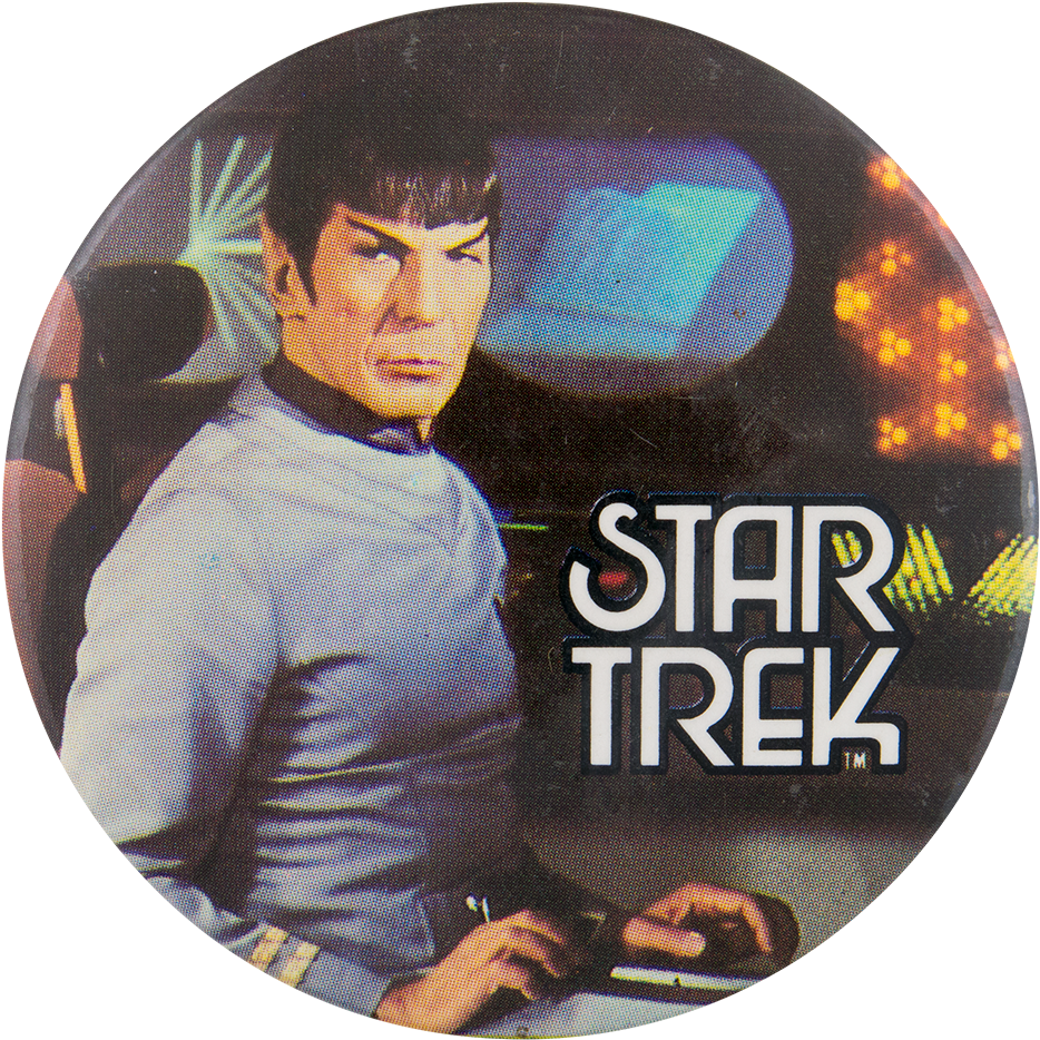 Vintage Star Trek Spock Graphic