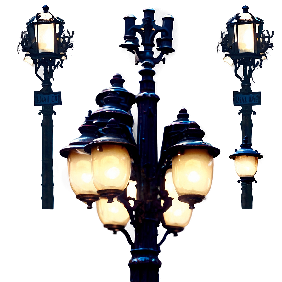 Vintage Street Light Png 05252024