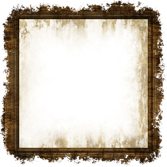 Vintage Style Blank Frame