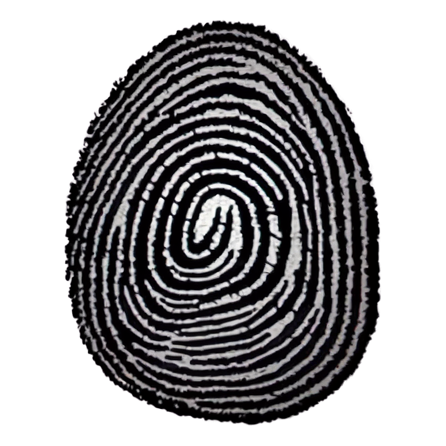 Vintage Style Fingerprint Png 05242024