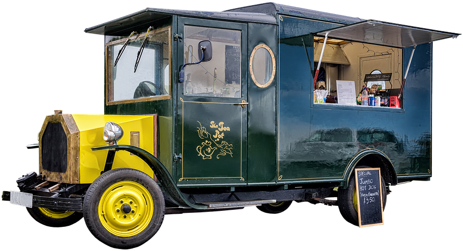 Vintage Style Food Truck