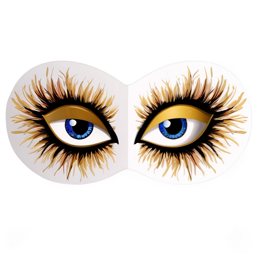 Vintage Style Lashes Png 62