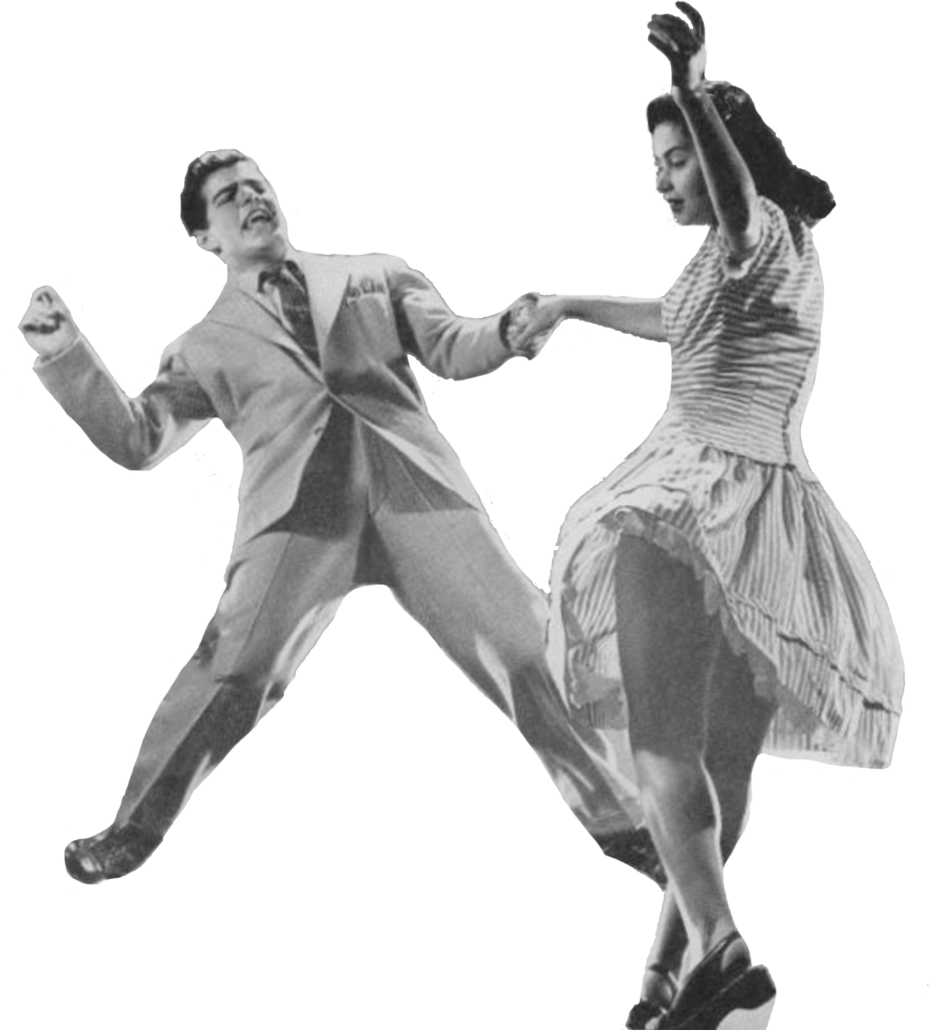 Vintage Swing Dance Moment