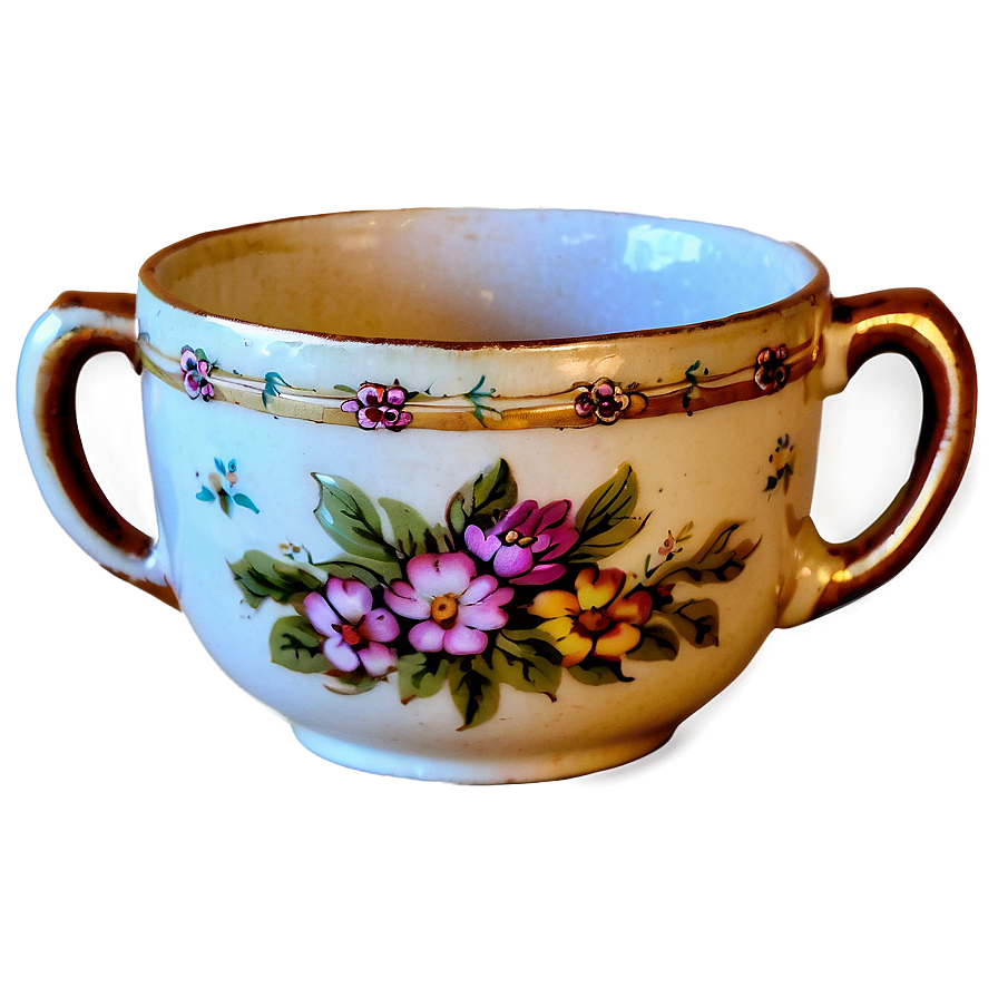 Vintage Tea Cup Png Axi29