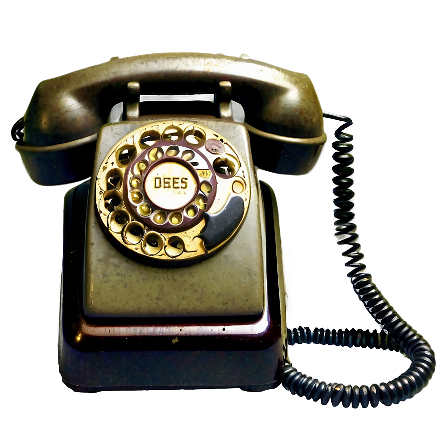 Vintage Telephone Dial Png Soj