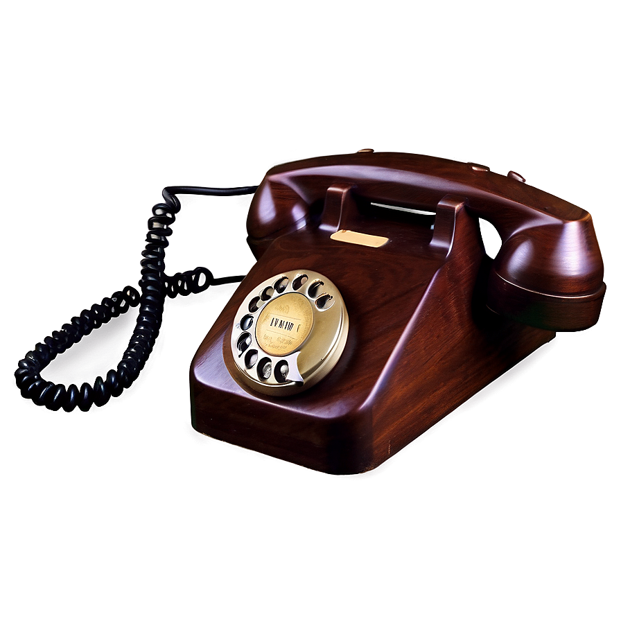 Vintage Telephone Png Low