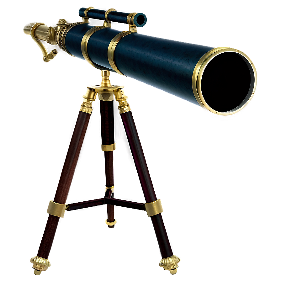 Vintage Telescope Png Nfi