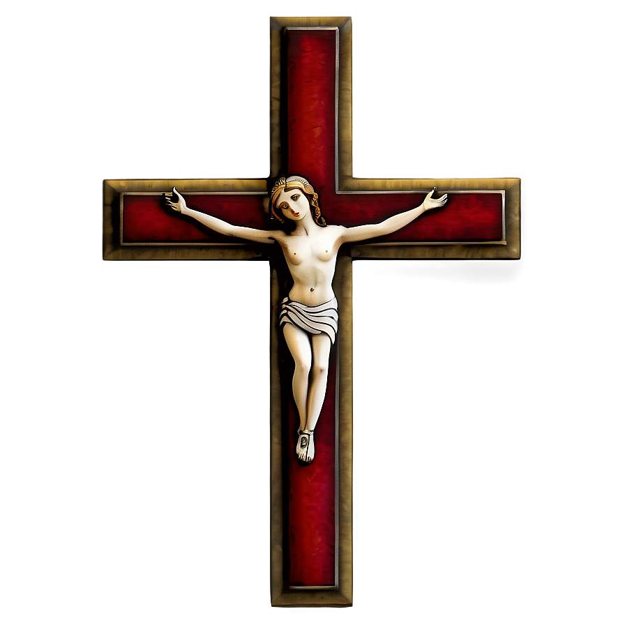 Vintage Thin Cross Png Uht1