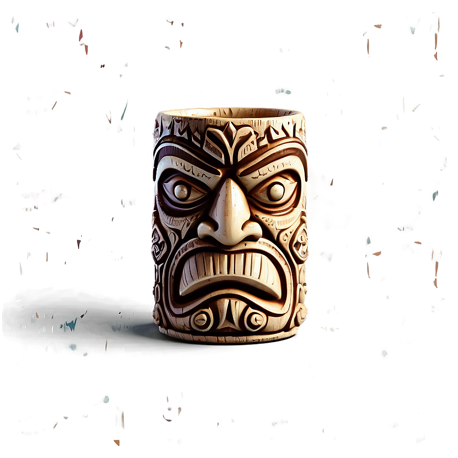 Vintage Tiki Mug Png 06132024