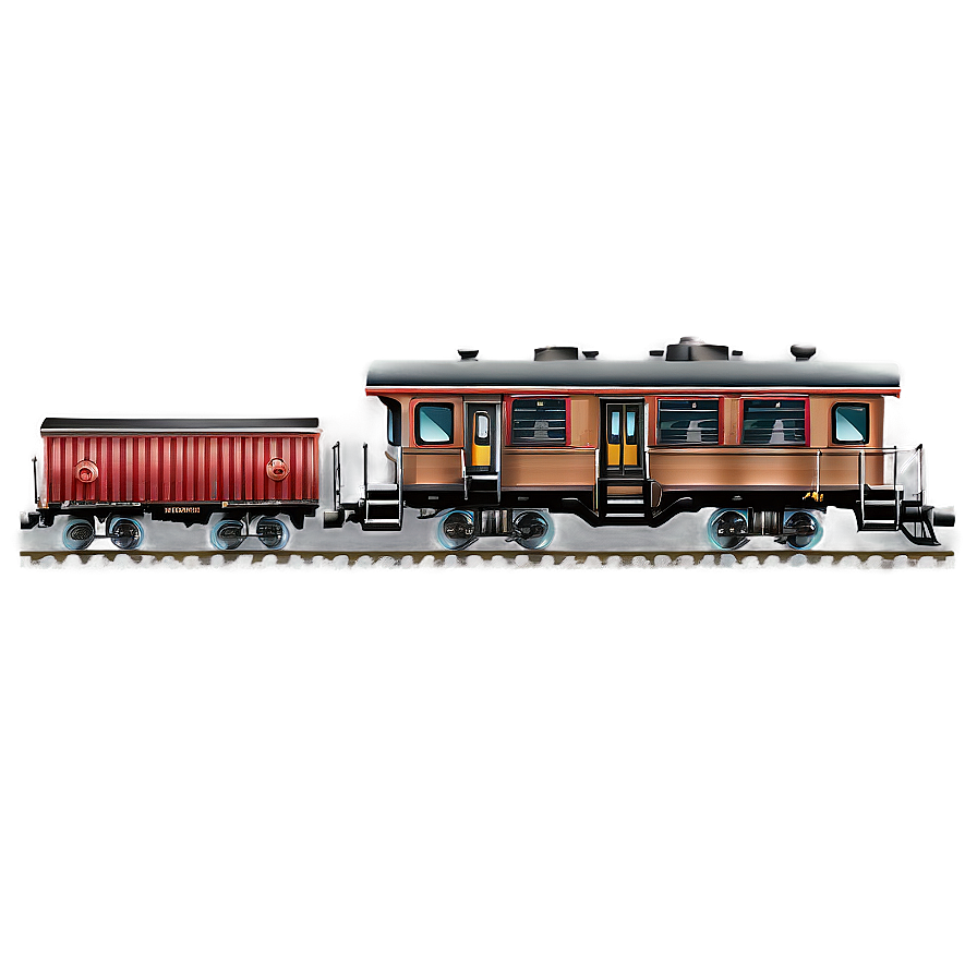 Vintage Train Png 95