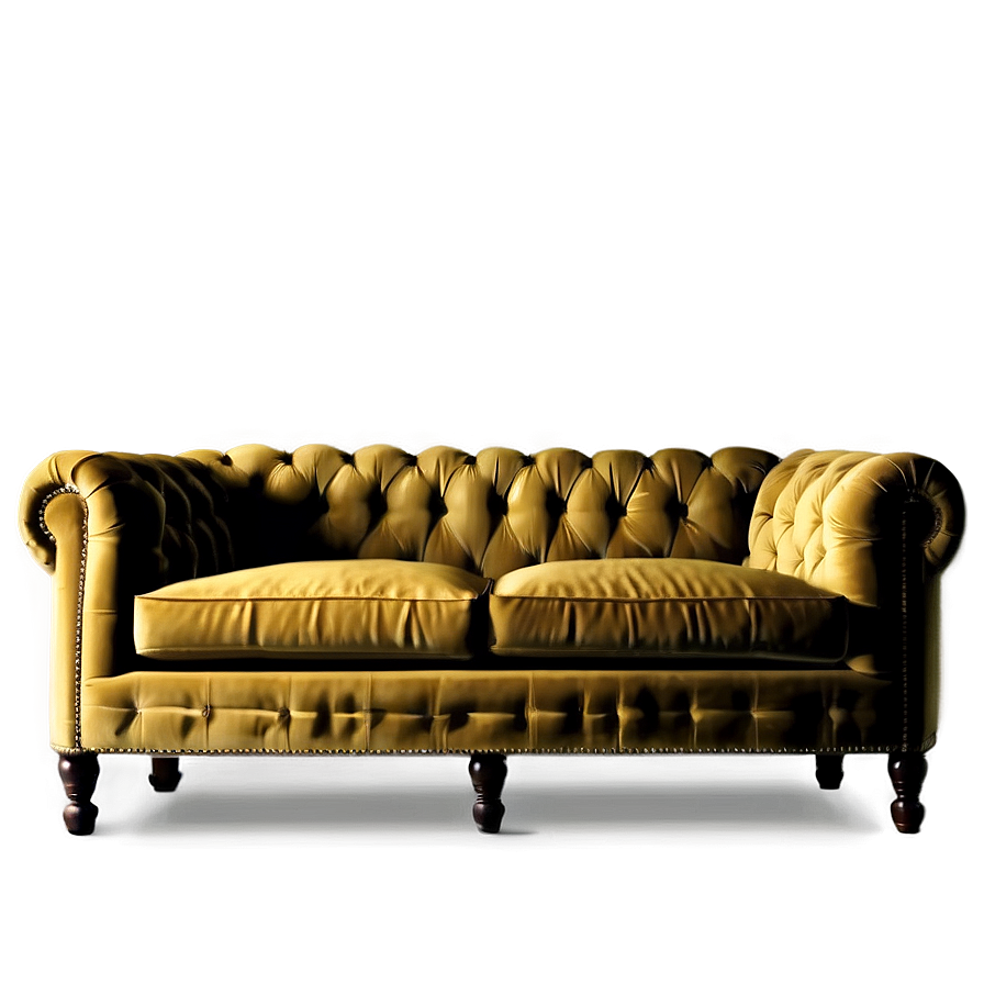 Vintage Velvet Sofa Png Eum63