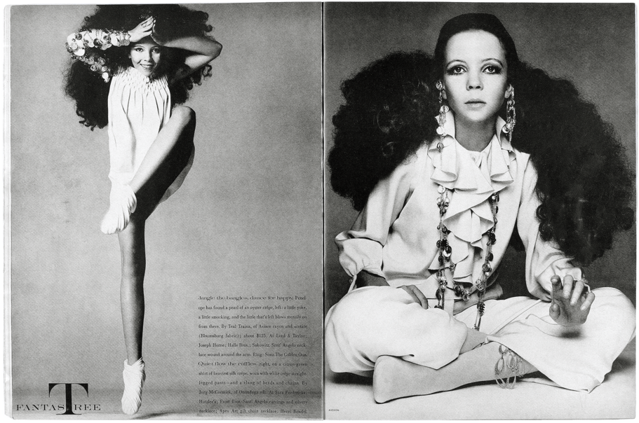 Vintage Vogue Fashion Poses