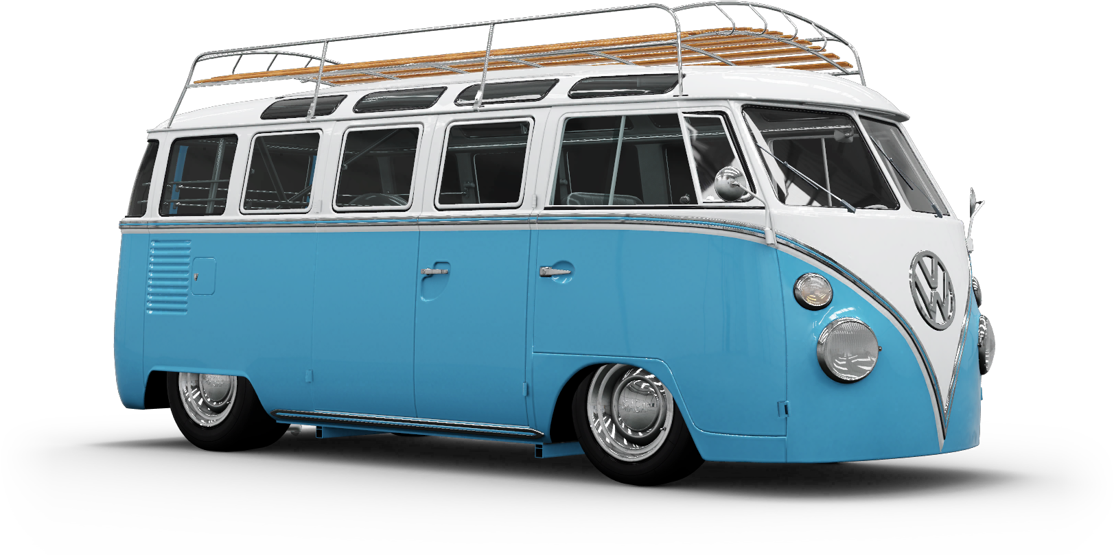 Vintage Volkswagen Bus Hippie Style