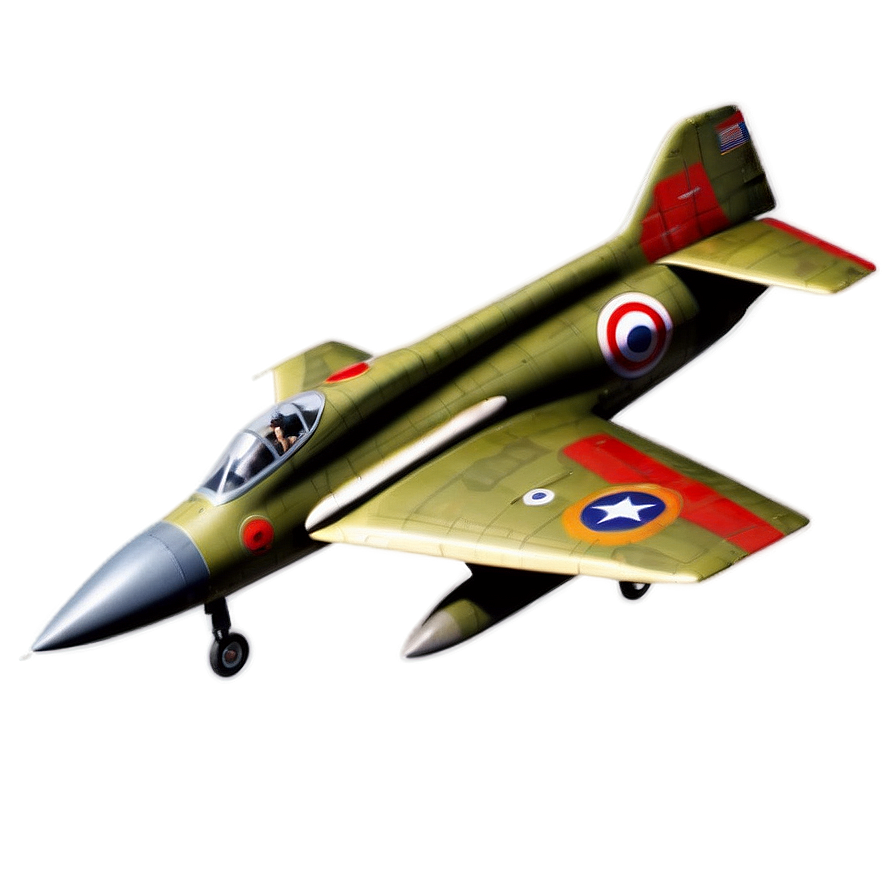 Vintage War Jet Png Dvh51