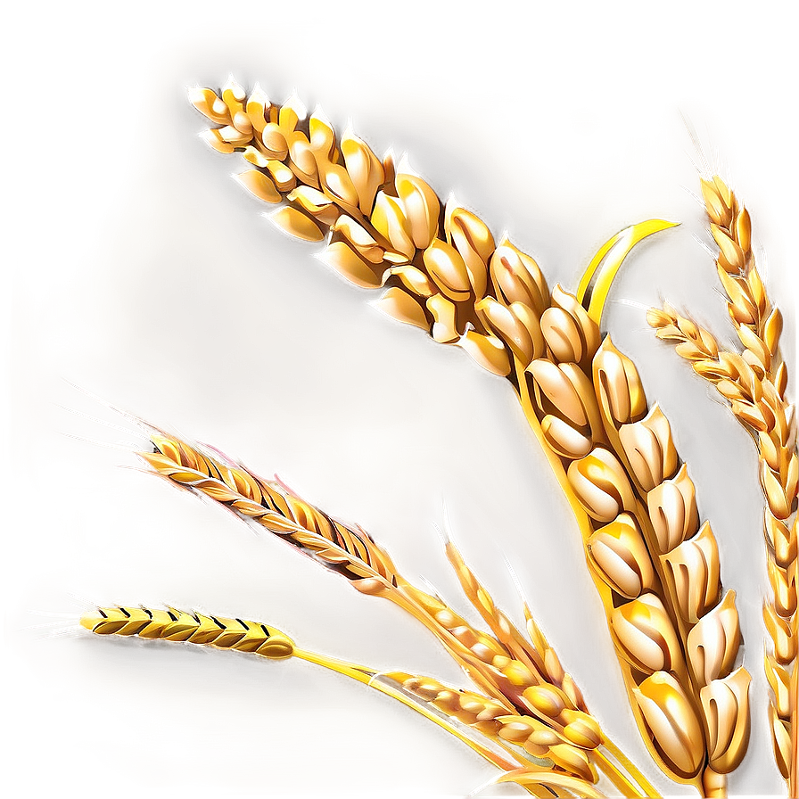 Vintage Wheat Harvest Png 33