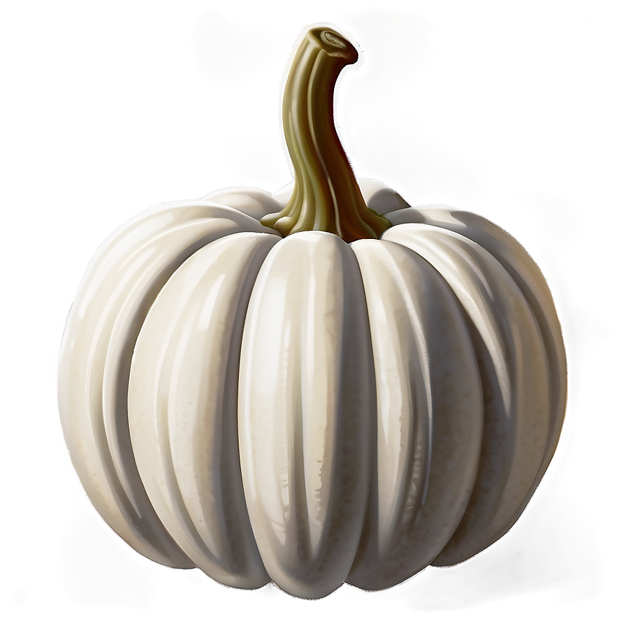 Vintage White Pumpkin Png 21