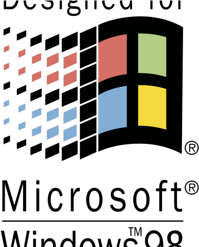 Vintage Windows98 Logo