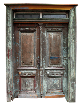 Vintage Wooden Door Texture