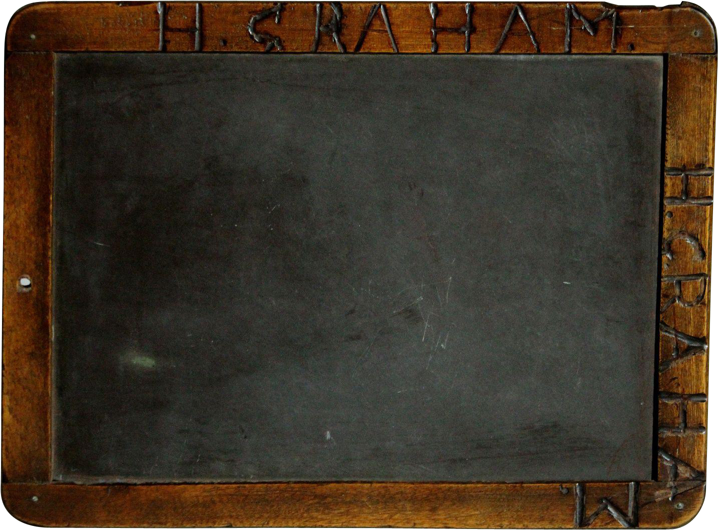 Vintage Wooden Framed Chalkboard