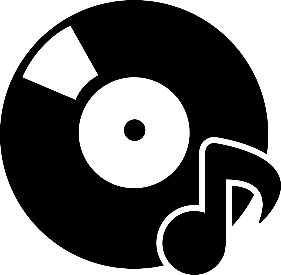 Vinyl_ Record_and_ Music_ Note_ Icon