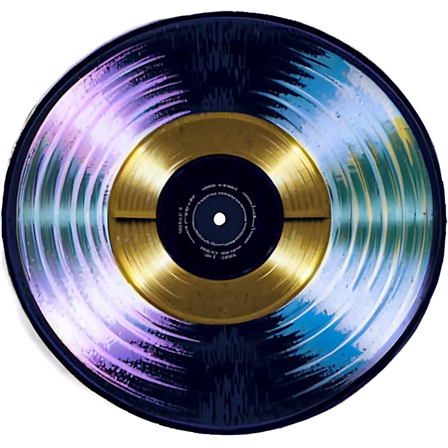 Vinyl Record Waveform Png 05242024