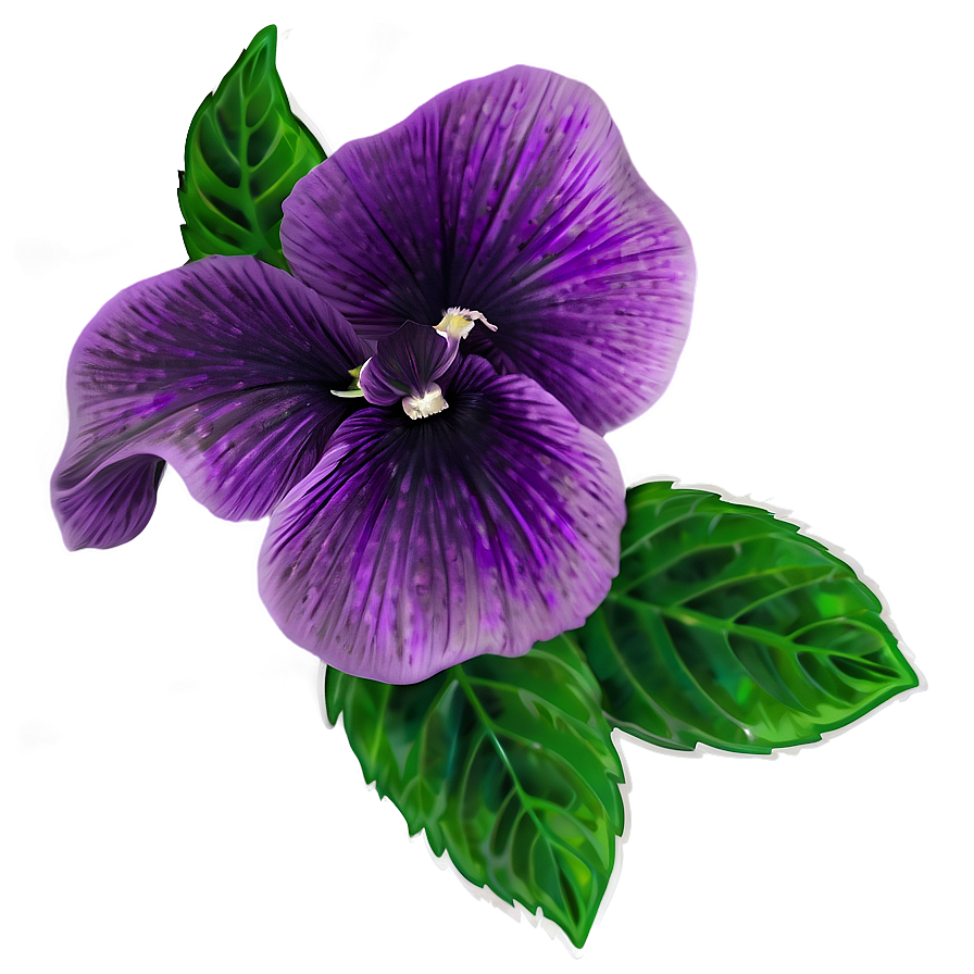 Violet Flower Sticker Png Uic