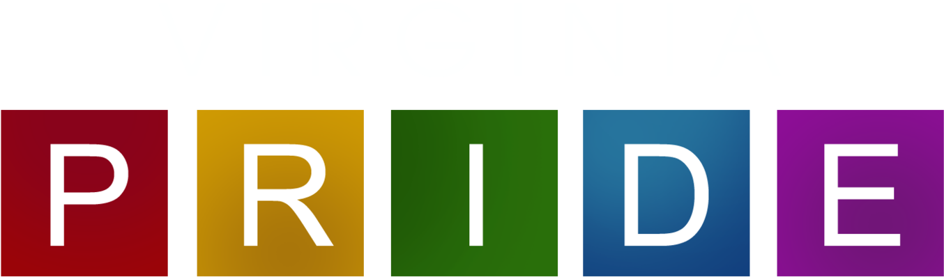 Virginia Pride Logo Rainbow Colors