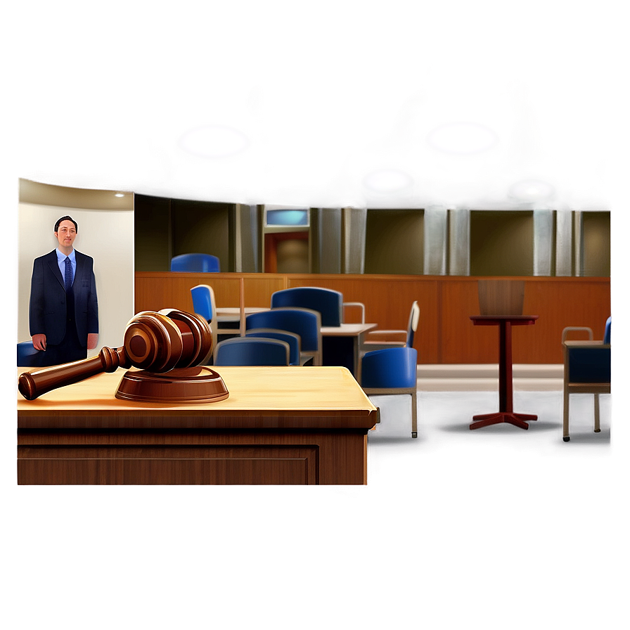 Virtual Courtroom Illustration Png 06262024